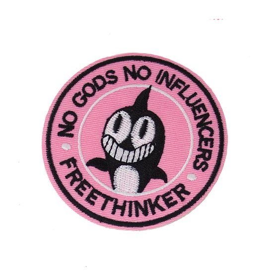 Нашивка на рюкзак и на одежду. Freethinker