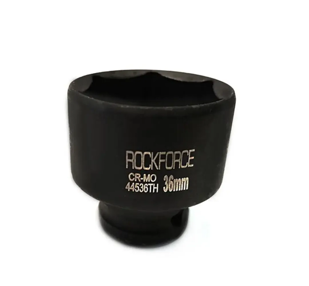 Головка ударная тонкостенная 36мм 1/2''6гр. RockForce##Rock FORCE RF-44536TH