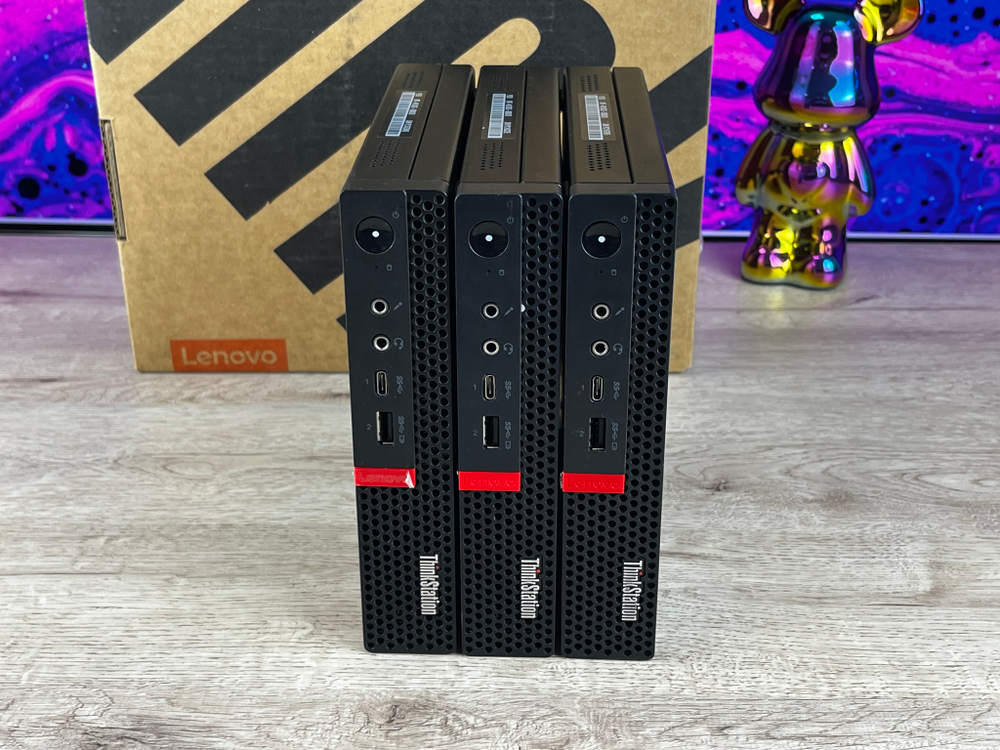 Мини ПК Intel Lenovo ThinkStation P330 Tiny, Core i5 9400, RAM 8 ГБ SSD 256 ГБ, Intel UHD Graphics 630, Windows 10