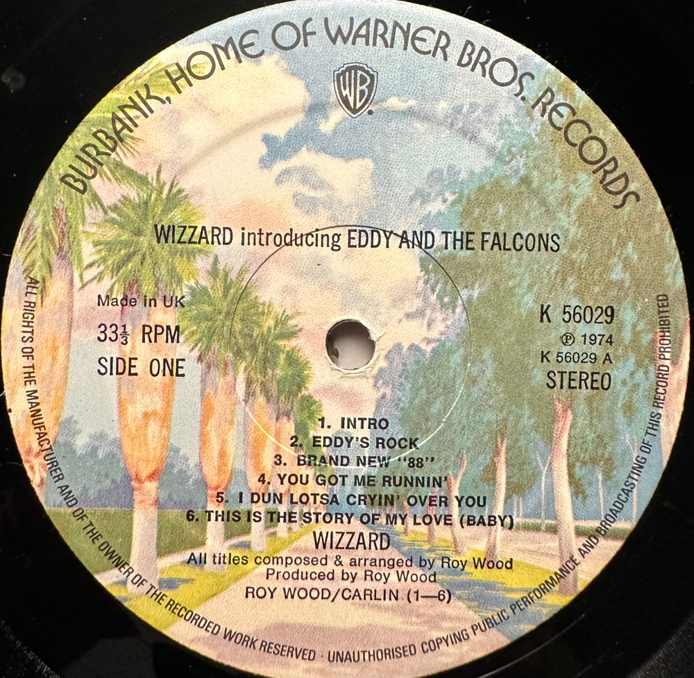 Wizzard - Introducing Eddy And The Falcons (Англия 1974г.)