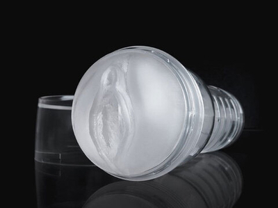 Прозрачный мастурбатор-вагина Ice Lady Crystal