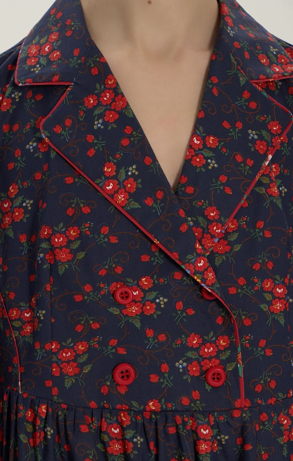 Платье «Узоры 2», разноцветный