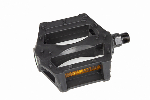 Педали MX-P624, ось 9/16" со светоотражателями, полипропиленовые чёрные