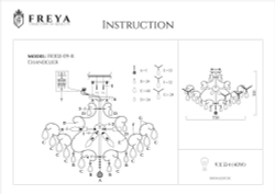 Накладная люстра Freya FR2302-CL-09-WG