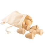 Счетный материал 12 желудей в мешочке неокрашенные