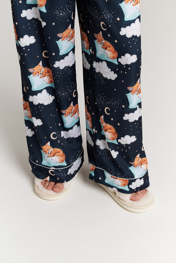 Костюм двойка спящие лисы - S размер