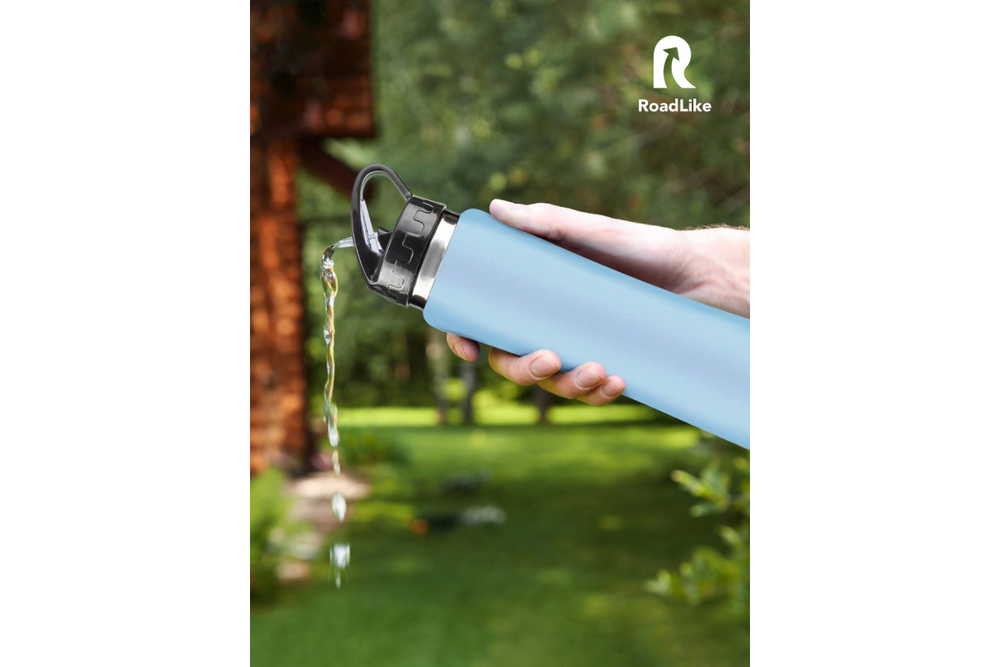 Термобутылка RoadLike 500мл, голубой