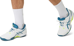 Мужские кроссовки теннисные Asics Solution Speed FF 2 - белый