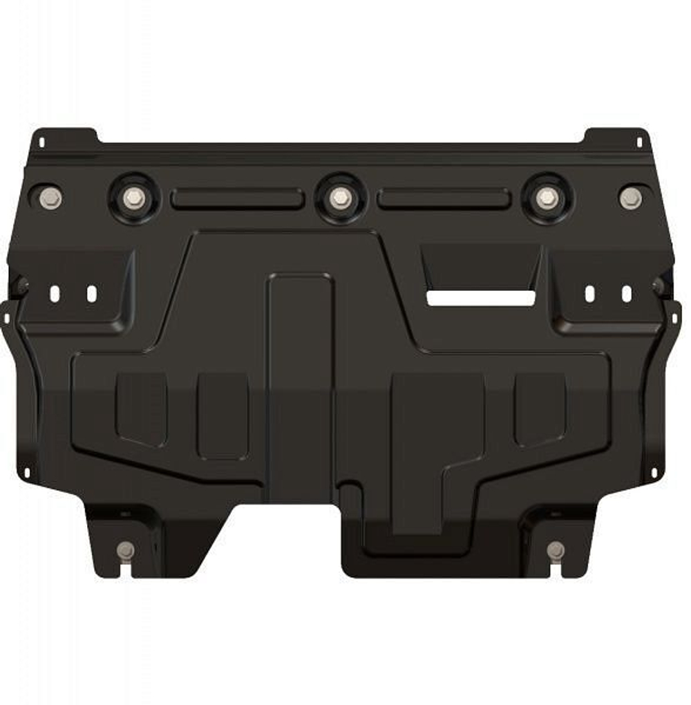 Защита картера и КПП Sheriff для Volkswagen Polo V (Mk5) 2009-2020 арт.26.2088 V1