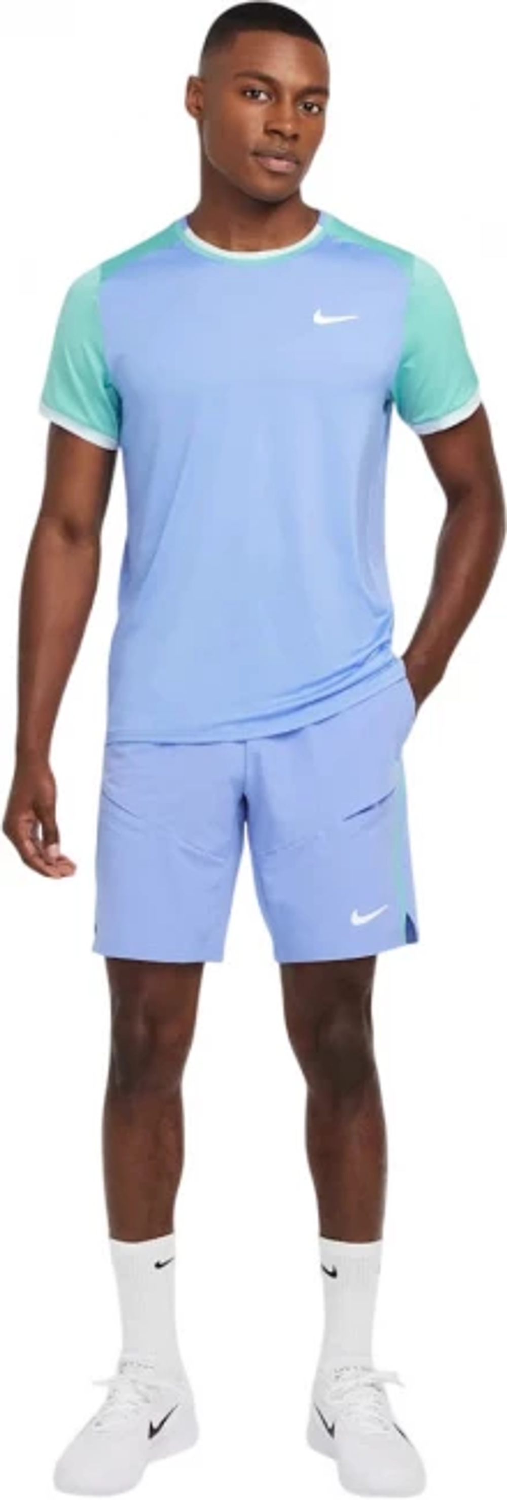 ОДЕЖДА ДЛЯ ТЕННИСА Мужская, Футболка NIKE COURT ADVANTAGE TOP .