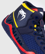 Борцовки Venum Elite Blue/Yellow