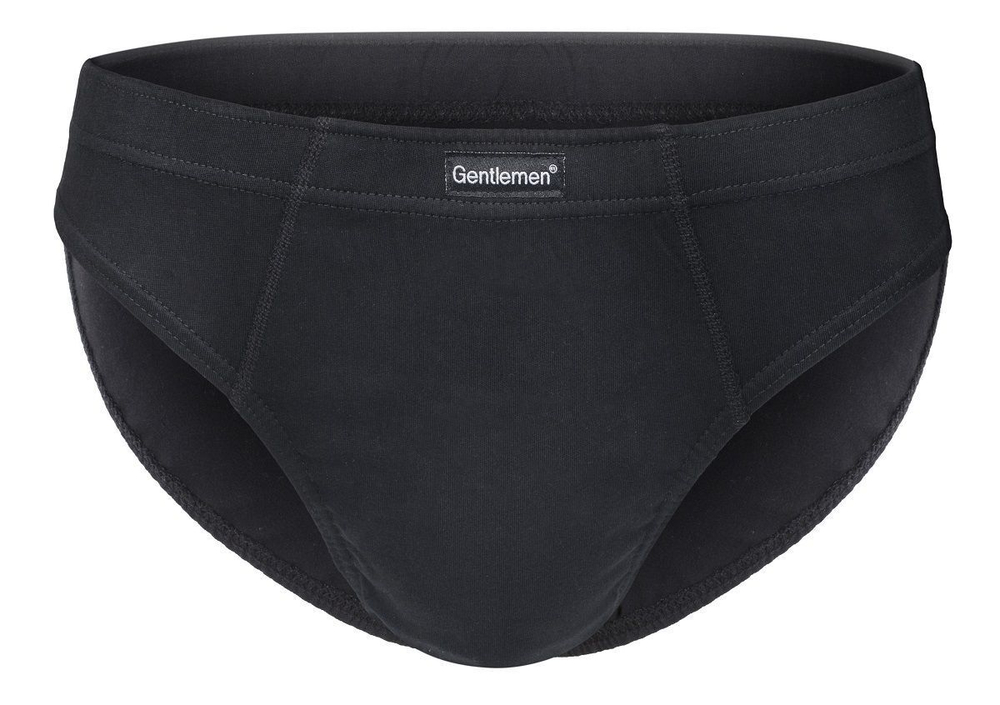 Комплект из 2 трусов-слипов Gentlemen в классических цветах (Размер: XXL) (Цвет: черный с белым)
