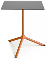 Стол ламинированный обеденный складной Scab Design Tripe Maxi Folding, терракотовый, антрацит