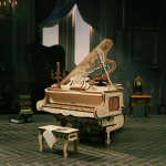 Деревянный конструктор "Волшебный Рояль" музыкальная шкатулка (ROKR)