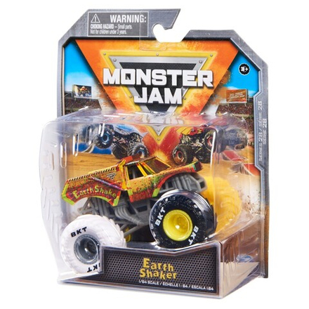 Spin Master Monster Jam - супервнедорожник Earth Shaker в масштабе 1:64 20141146 / артикул   58701 6044941 20141146  / GTIN 778988553480