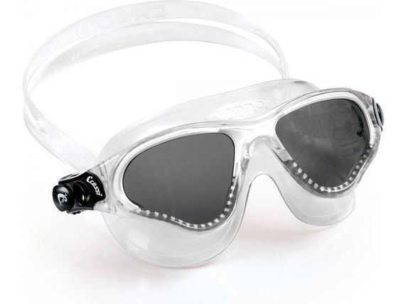 Очки для плавания Cressi Cobra Прозрачный силикон Темные линзы