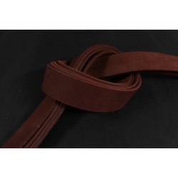 Ременная заготовка Бордо гладкая  ⠀