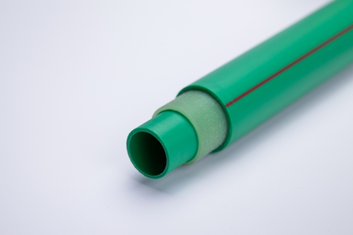 Труба RIIFO Alba PP-R/PP-R-GF/PP-R PN 25 SDR 6/S 2,5 32x5,4 отрезок 4 м зеленая