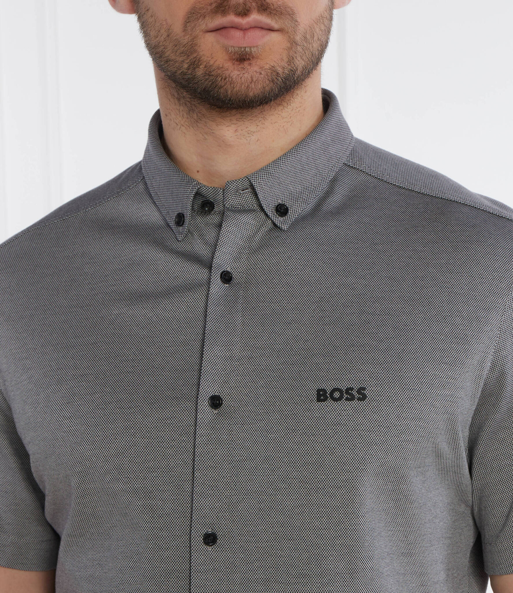 Рубашка B_Motion_S BOSS GREEN - серый(50512005)