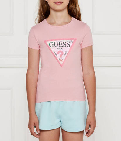 Футболка Guess - розовый(K4RI31 K6YW1)