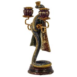 GAEM Подсвечник "Змея", L26 W12 H32 см
