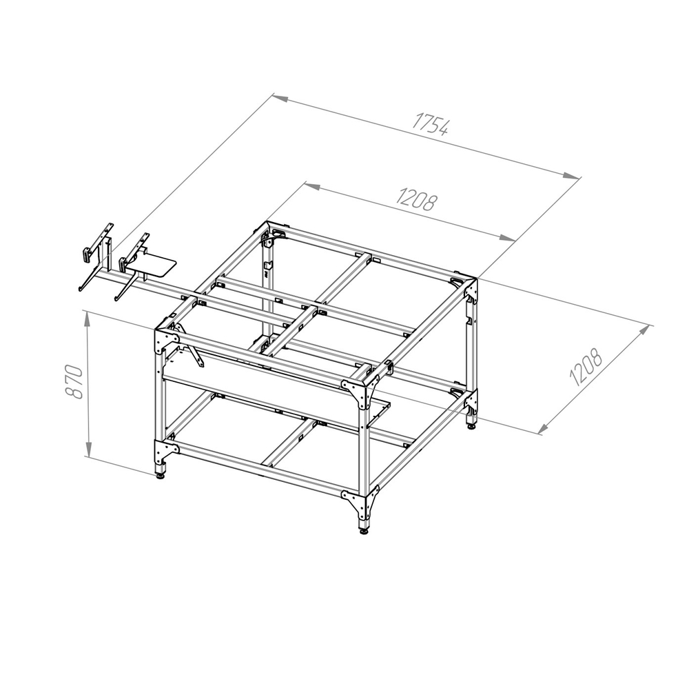 Стол для фрезерного станка Start