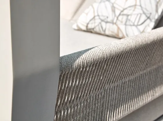 Шатер с лежаками Borromeo, бежевый, светло-серый