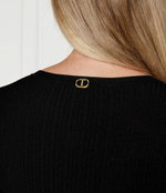 Платье с ремешком TWINSET - черный(242TP3043)