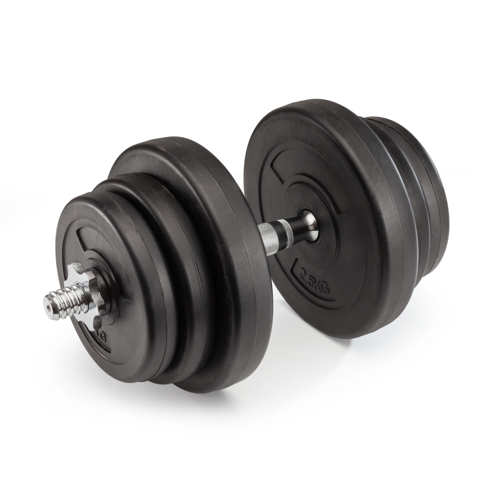 Гриф для гантелей  25 мм. Длина 400 мм.  анатомический (под гайку) VictoryFit VF-S2540