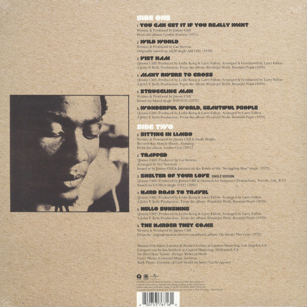 Jimmy Cliff / Best Of Jimmy Cliff (LP)