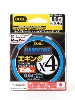 Плетеный шнур для рыбалки Duel PE Hardcore X4 Eging