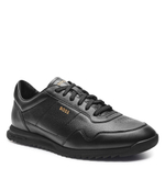 Кожаные кроссовки Zayn_Lowp_lttb BOSS BLACK - черный(50529541)