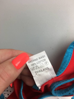 Платье хлопковое на 1 год