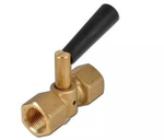 Трехходовой кран для манометра 1/2" PN16 +200C, MV25-015, ADL