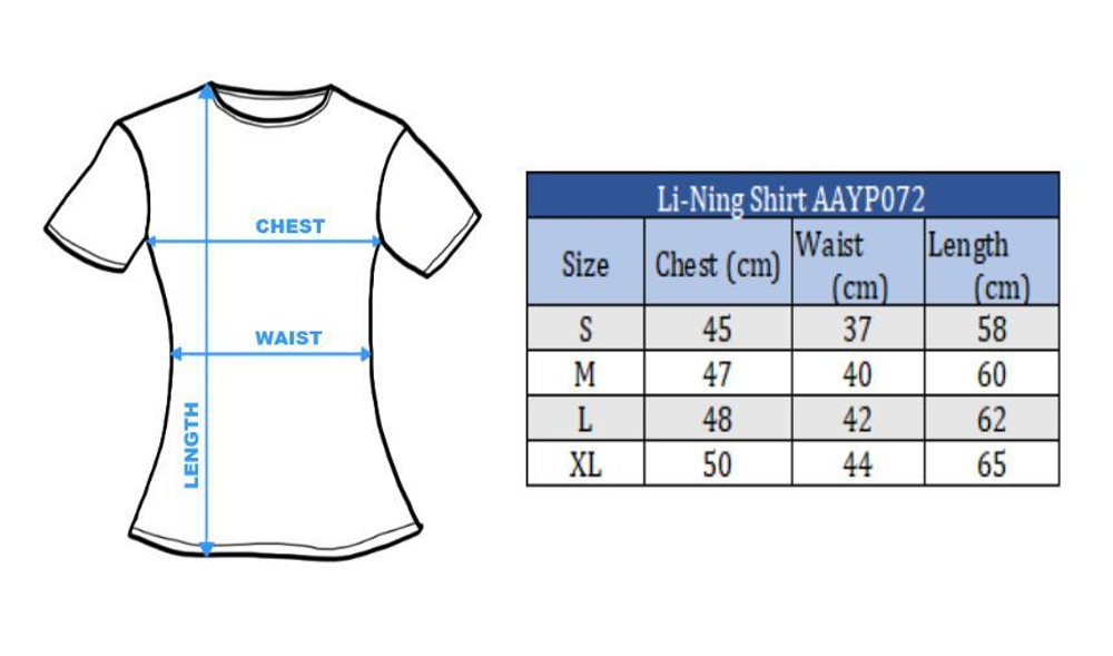 Li-Ning Women's Shirt National Team AAYP072-3H light blue