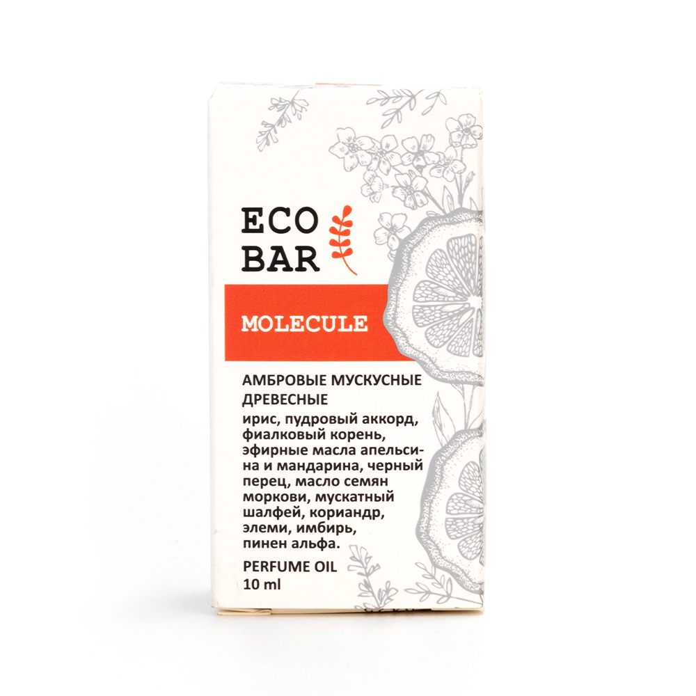 Парфюмерное масло Eco Bar "Molecule", 10 мл
