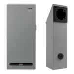 Прибор вентиляционный VAKIO WINDOW SMART Space Gray, серый