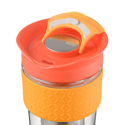 Кружка с ситечком 540мл Smart Solutions Jaunt красная