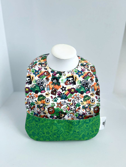 нагрудник непромокаемый двухсторонний для кормления