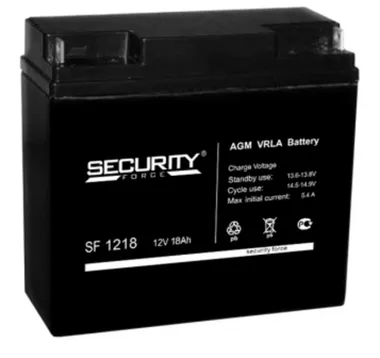 Аккумуляторы Security Force SF 1218 - фото 1