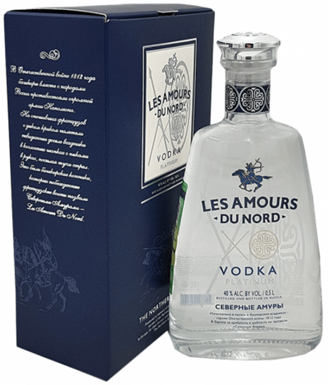 Водка СЕВЕРНЫЕ АМУРЫ ПЛАТИНУМ
