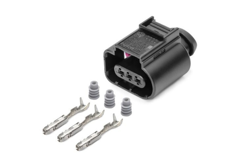 Разъем 8K0973703 (3pin) 3 контакта датчика давления кондиционера для Audi, Seat, Volkswagen. (CARGEN)