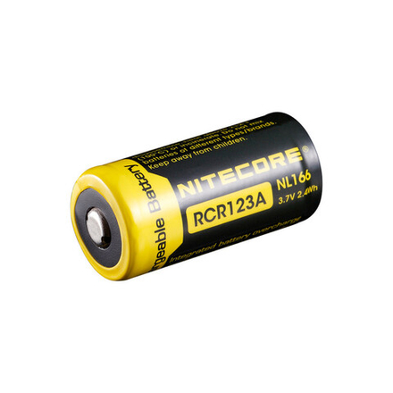 Аккумулятор Nitecore NL166 650mAh RCR123A