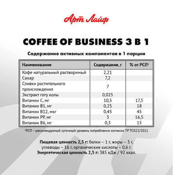 Кофе "Бизнес"