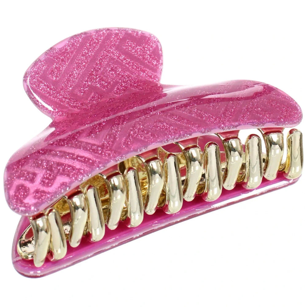 Заколка-краб для волос « ЭЙФОРИЯ», райя, микс 6 цветов, 7см (блистер Кокетка)