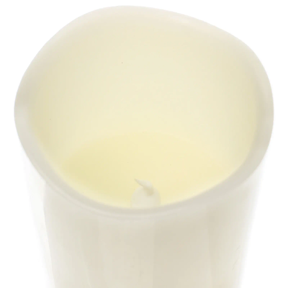 Сувенир с подсветкой «Свеча восковая - Звездная» 7,5*17,5 см - облита воском (работает от батареек 3 ААА)