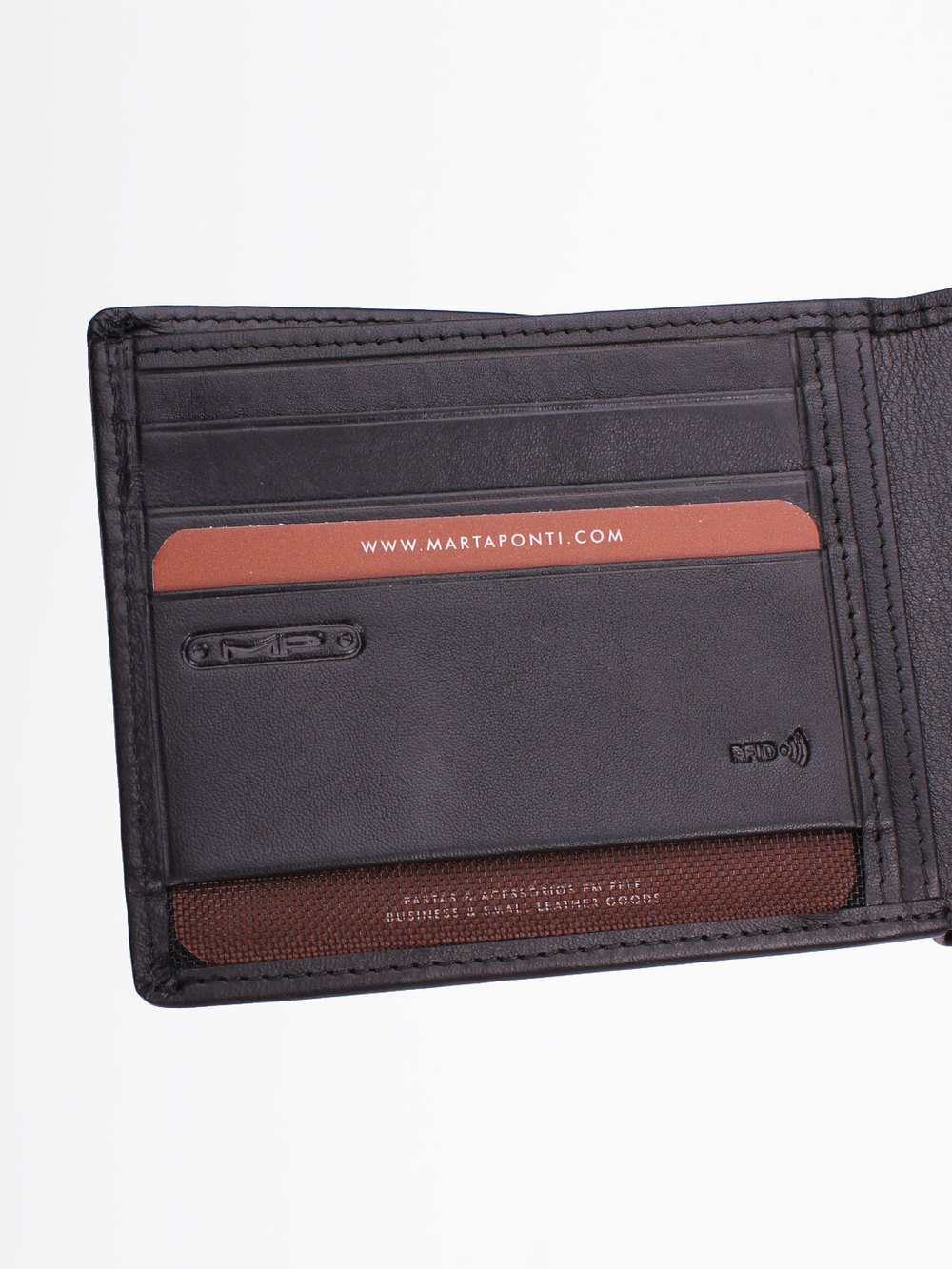 B225006R Preto - Портмоне с RFID защитой MP