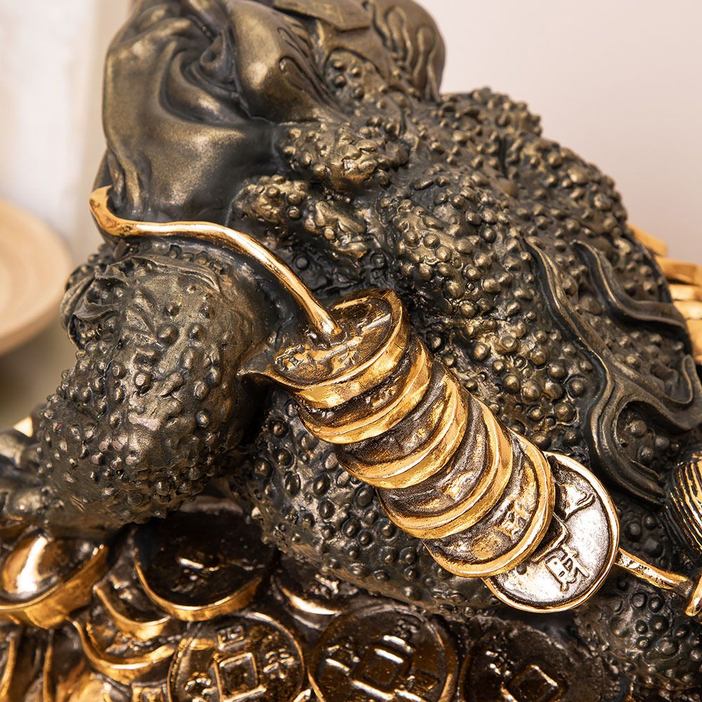 Статуэтка Символ Достатка и благополучия большой Бронза