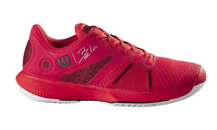Мужские кроссовки для Падел Wilson Bela Pro - poppy red/white/black