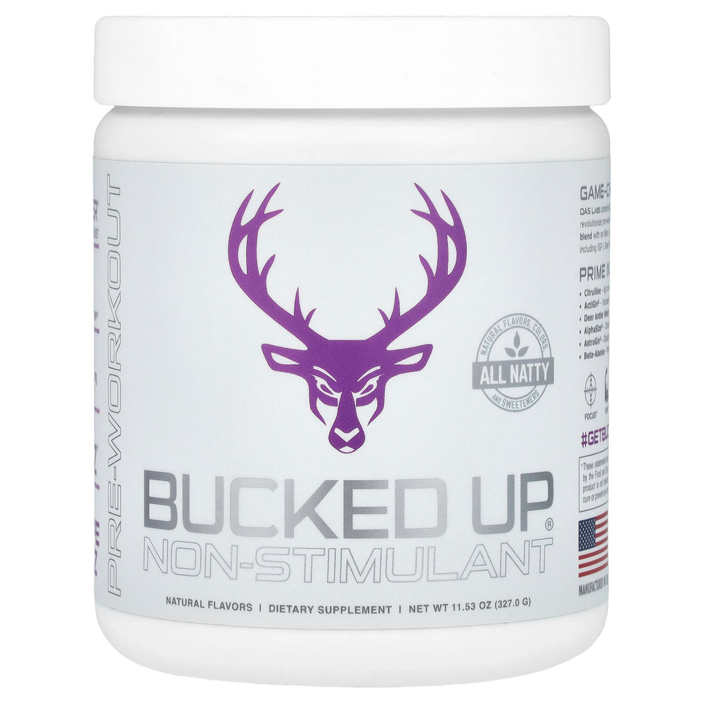Bucked Up, предтренировочный комплекс, без стимуляторов, со вкусом винограда, 327 г (11,53 унции)